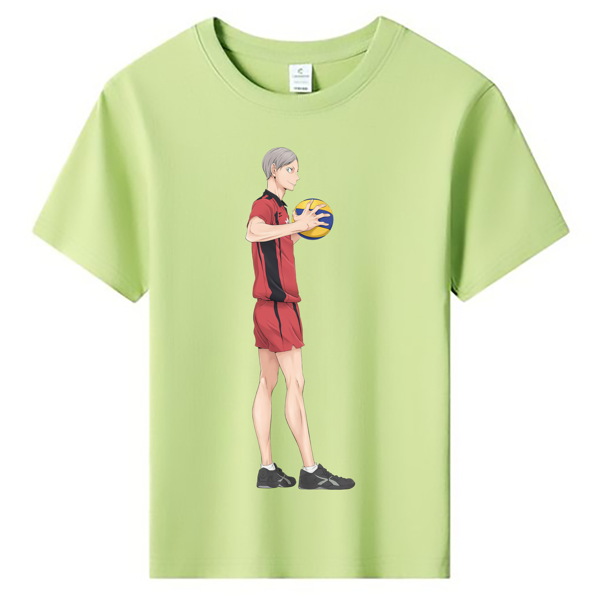 （画像用） ハイキュー!! Haikyu!! 綿100％キッズTシャツ（フロントプリント）